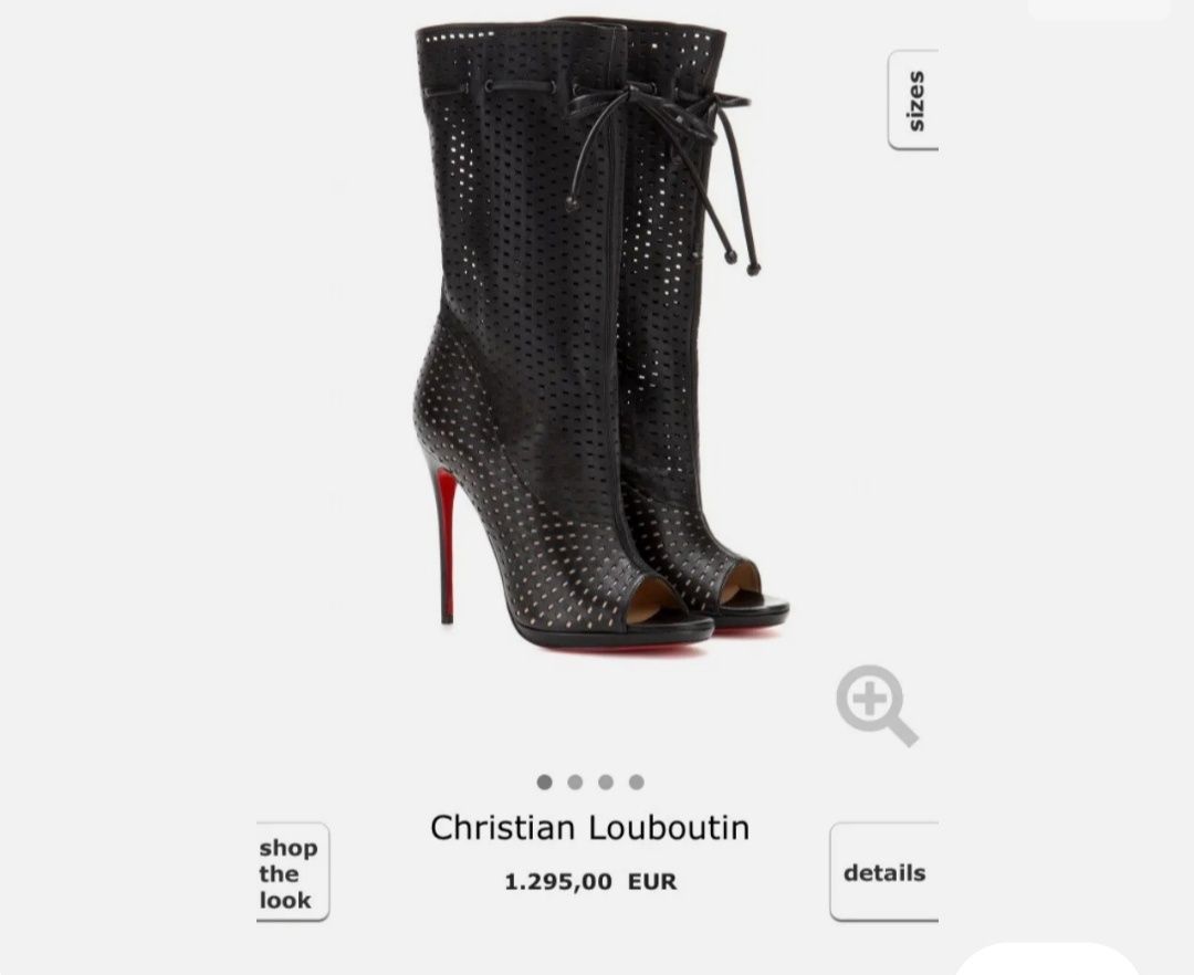 Botki Louboutin model Jennifer