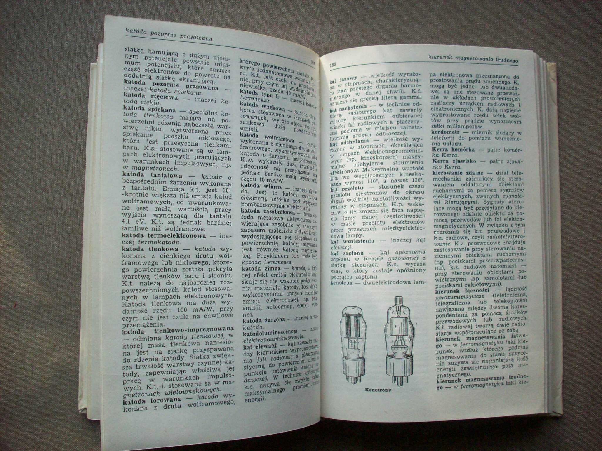 1000 słów o radiu i elektronice, Z.Mendrygał, 1985.