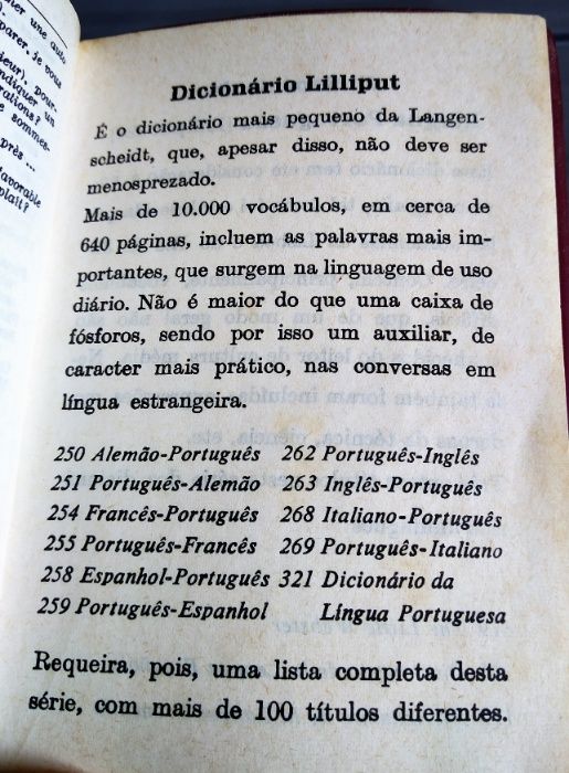 Mini Dicionário Viagem Português-Francês / Francês-Português Larousse
