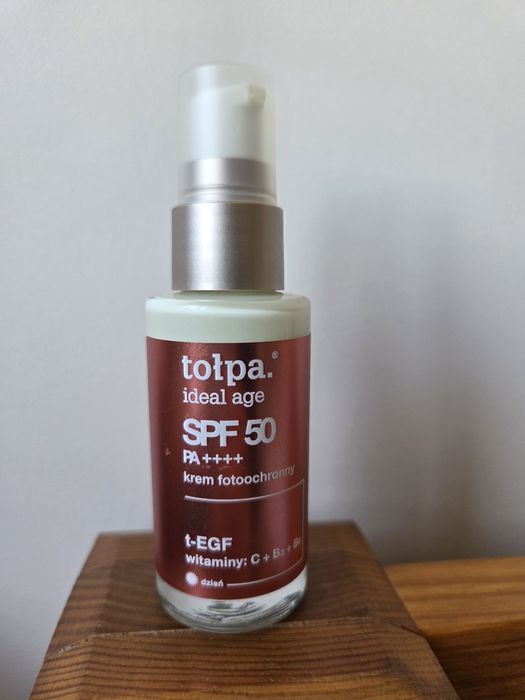 Krem fotoochronny Tołpa spf 50 ideal age