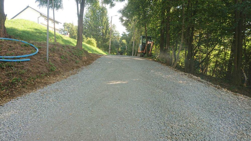 Usługi koparkowe, Transport, Roboty ziemne, przyłącza wod-kan GAZ inst