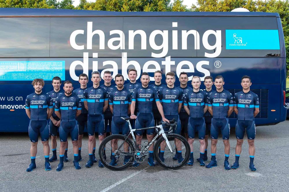 oryginalny strój kolarski Team Novo Nordisk - stan jak nowy!