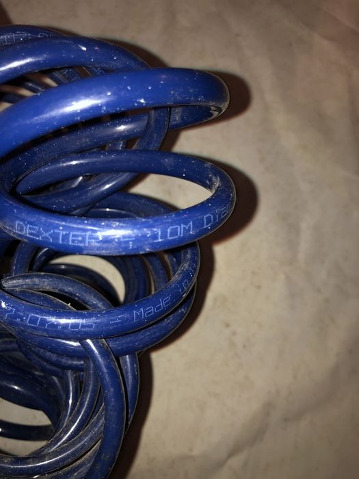 2szt Kabel 10m 8x10 Dedra Euroline Italy przewód ciśnieniowy kompresor