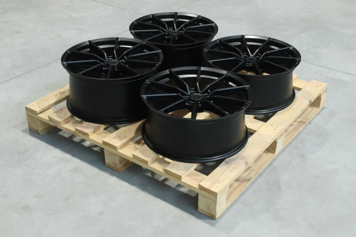 OUTLET! Felgi Japan Racing SL02 19x9 ET20 + SL02 19x8 ET40 5x112 Black