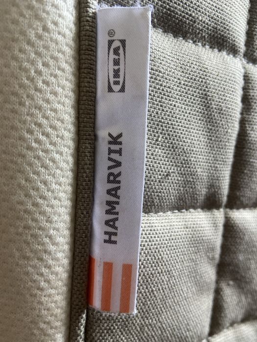 Colchão 200x90 cm molas ensacadas optimo estado. Ikea Hamarvik