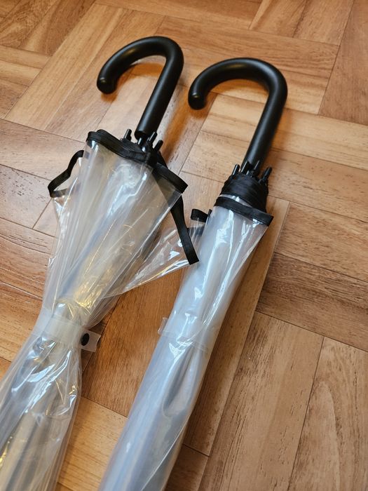 Parasole przezroczyste