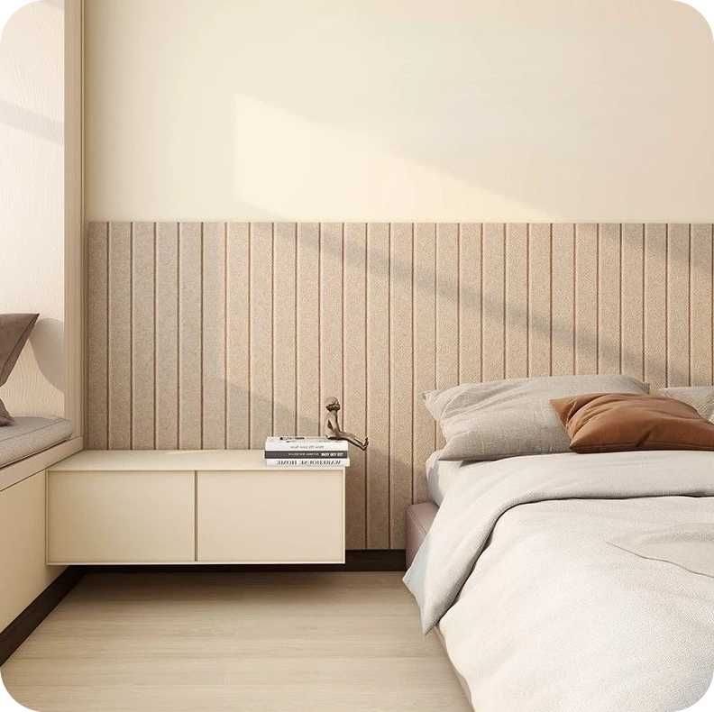 Tablica filcowa Lamele -  na pinezki, 60x120 lub 80x160, mix kolor