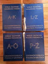 Wielki słownik polsko-niemiecki i niemiecko-polski 1980