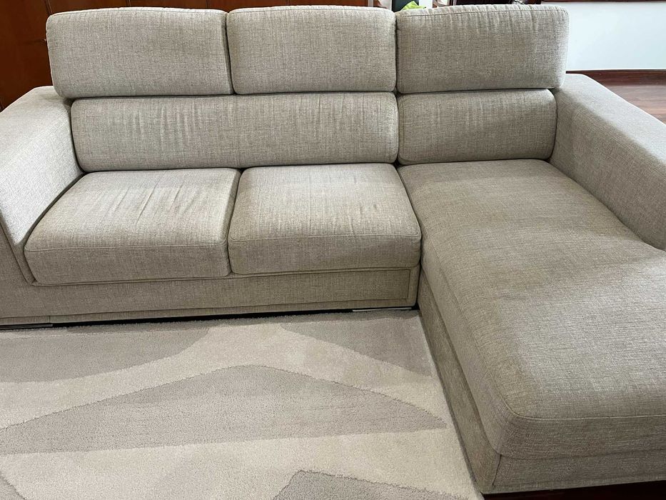 Sofá chaise longue – usado em bom estado