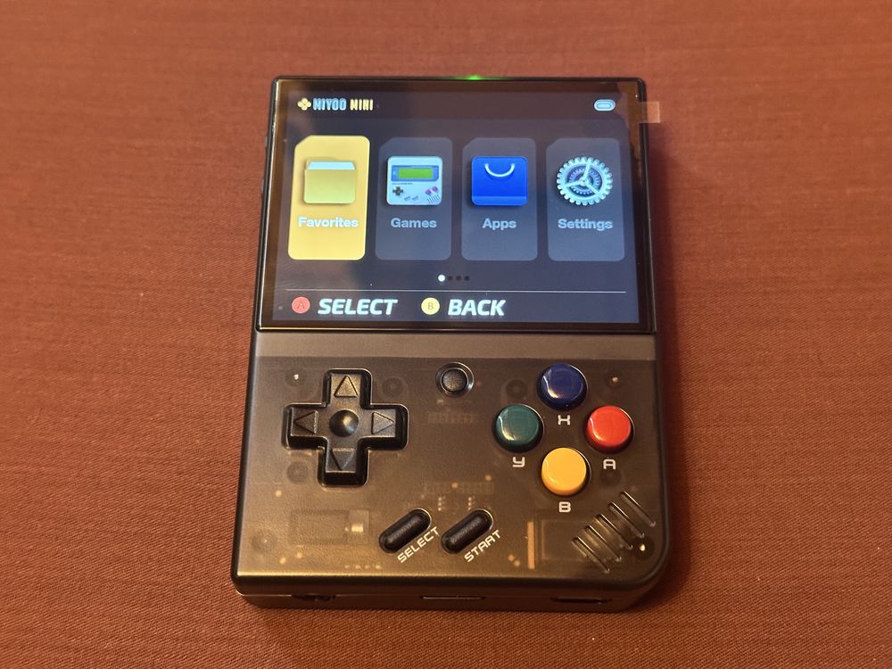 Retrokonsola Miyoo mini plus 64gb onion os
