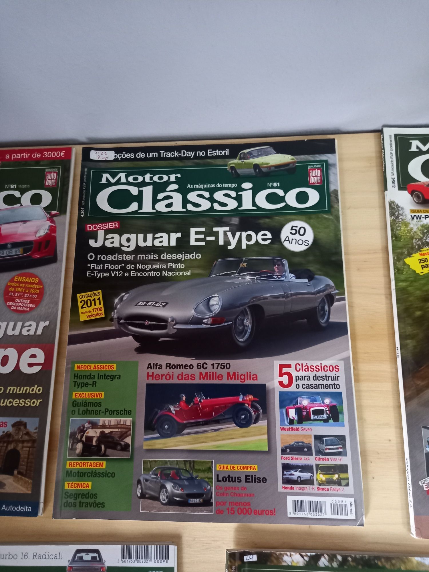 Revistas Motor Classico Jaguar