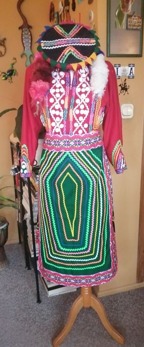 Peruwiański strój do tańca z Cusco Valicha