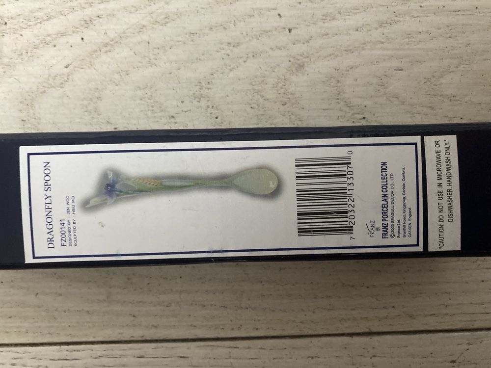 Łyżeczka porcelanowa Franz Dragonfly