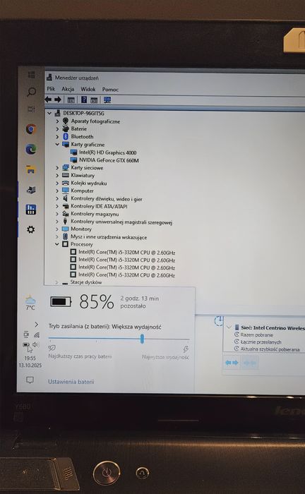 Laptop Lenovo Ideapad Y580 Gtx660