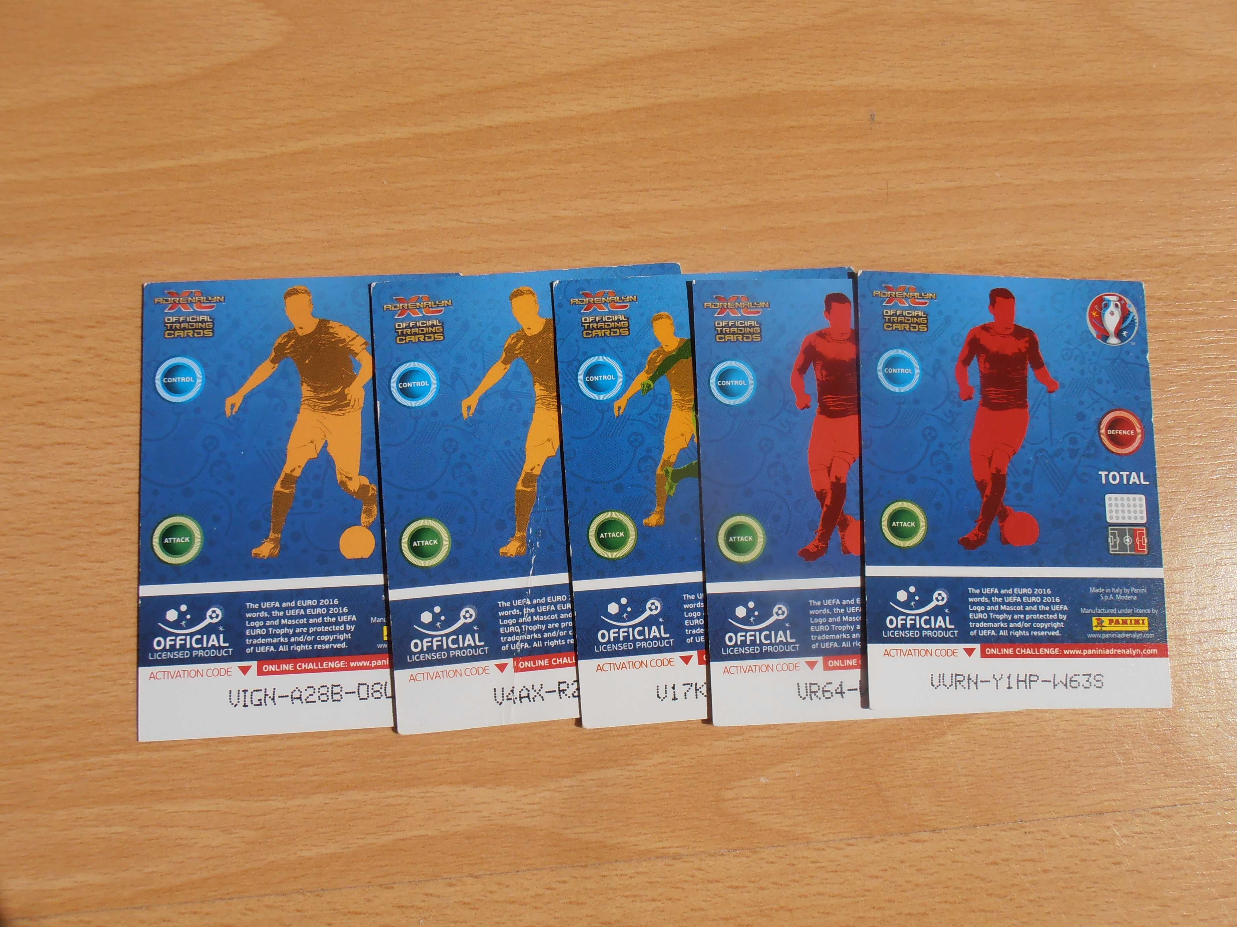 karty Adrenalyn XL Panini UEFA EURO 2016 - 30 szt.