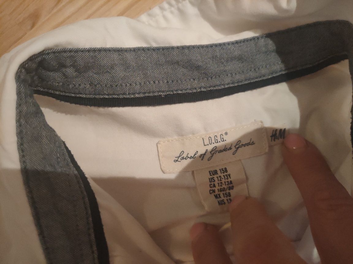 Elegancka koszula chłopięca H&M 158cm