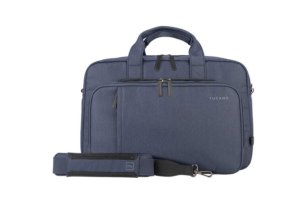 Сумка Tucano Flash 15.6", темно синя, - 33,3%