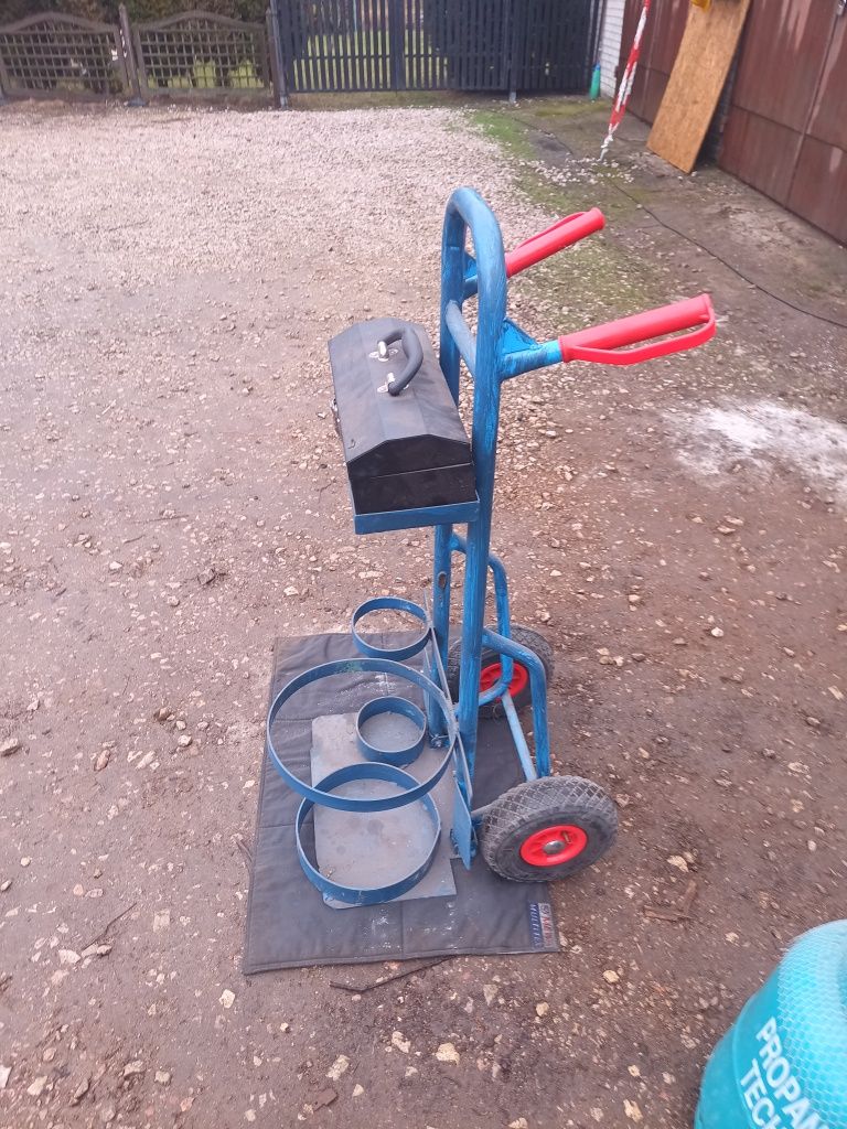 Wózek na butlę gazowe tlen Propan Butan