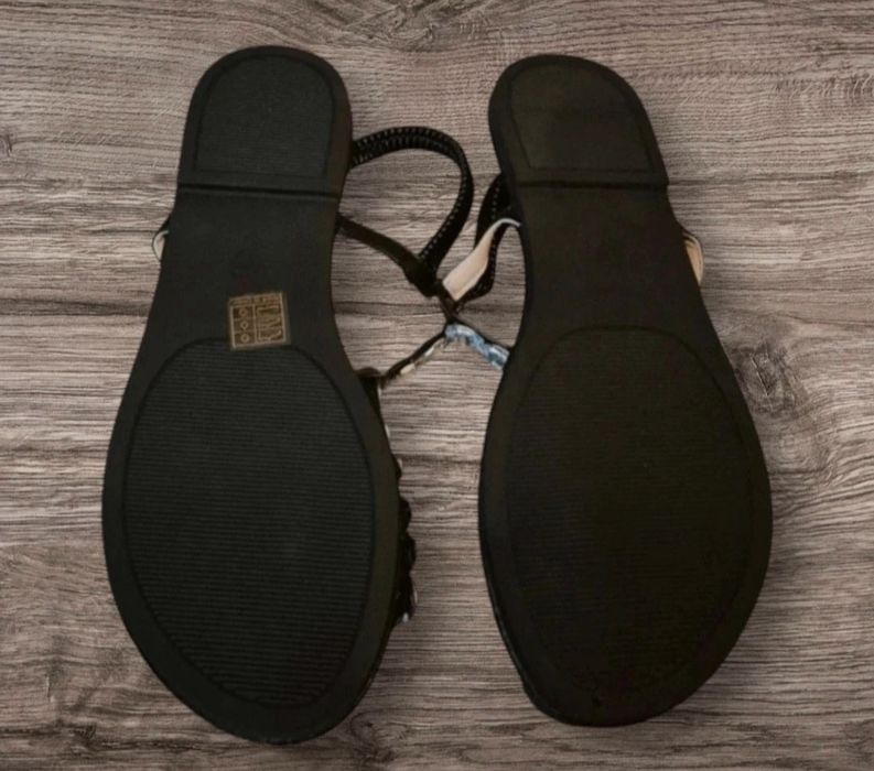 Sandálias Shein Pretas Tam 41