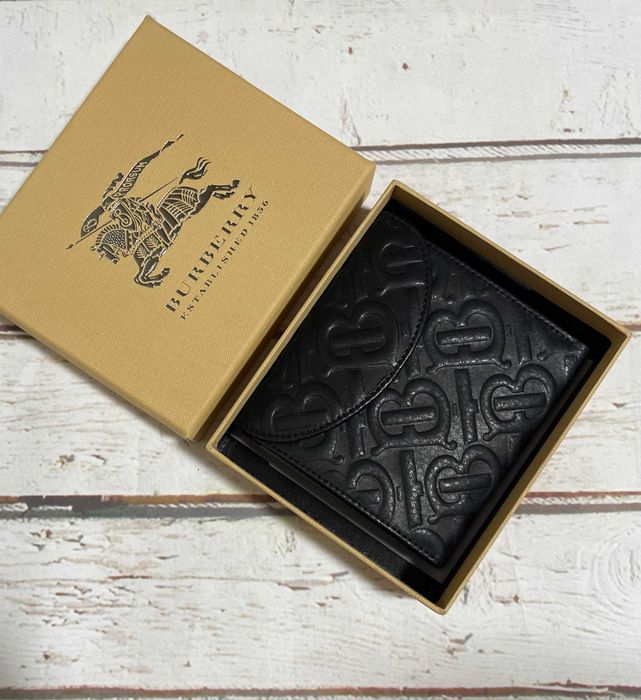 Маленький шкіряний гаманець Burberry