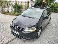 VW Sharan 7N 2.0TDI 140KM Parktronic Serwis Zarejestrowany Śliczny!