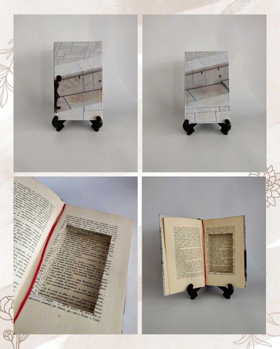 Livro com esconderijo secreto