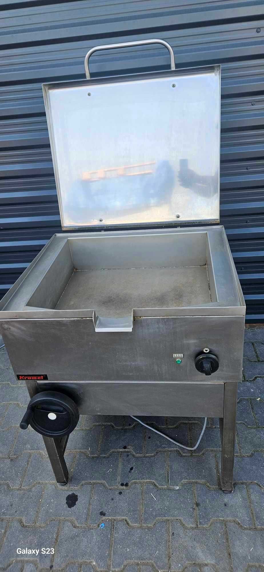 Patelnia gastronomiczna, elektryczna Kromet