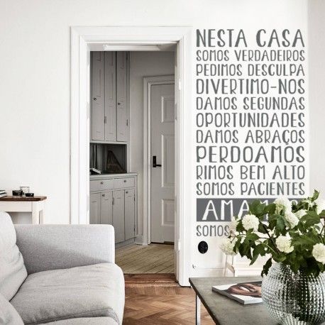 Vinil Decorativo Tema Família