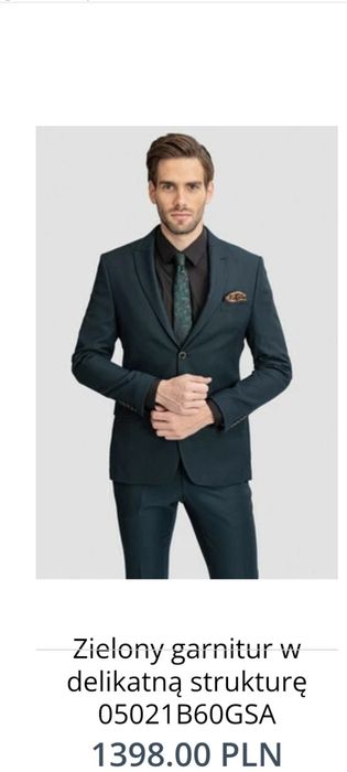 Garnitur męski Giacomo CONTI .R.50/52