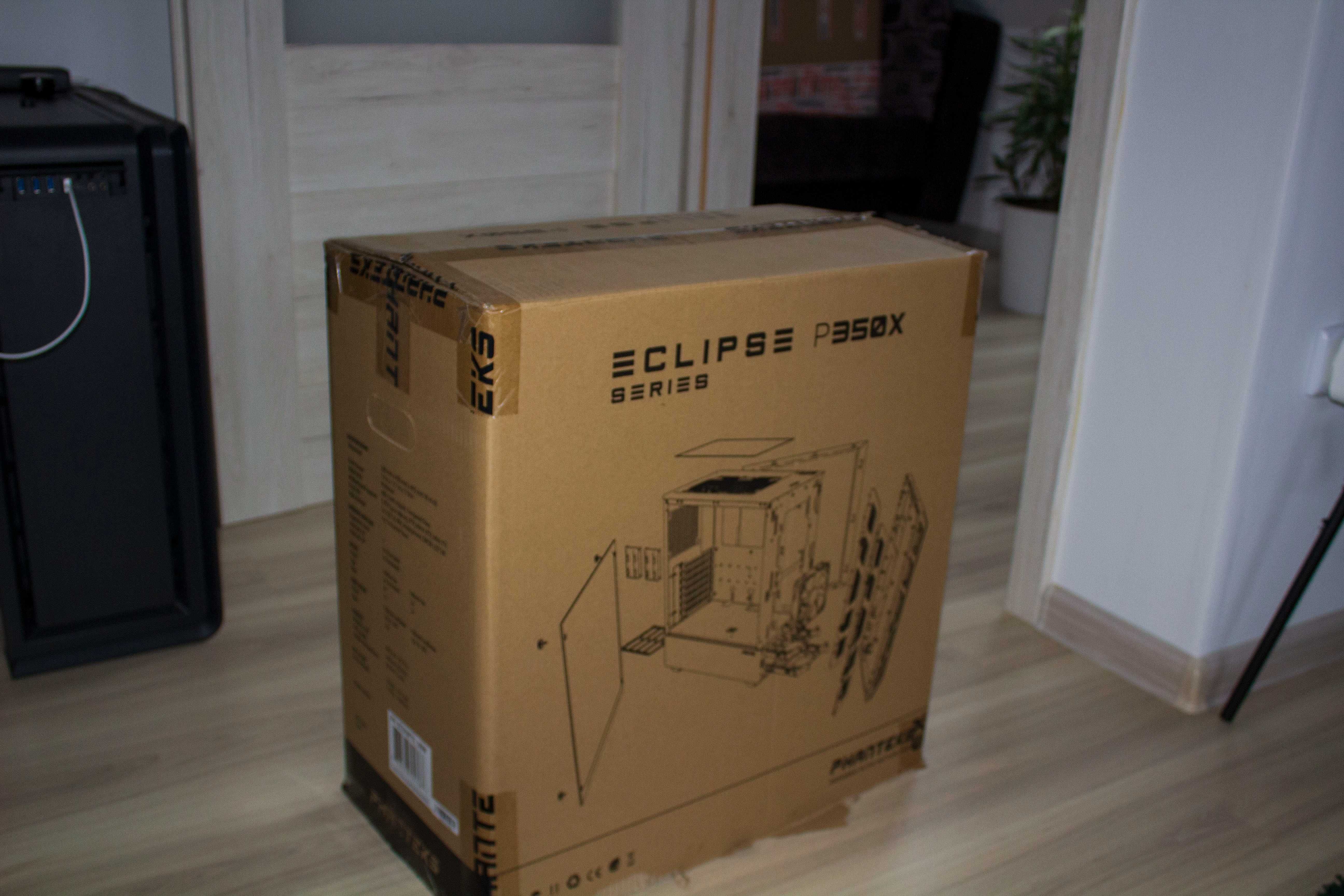 Phanteks Eclipse P350X TG Digital RGB (czarny/biały) | NOWA
