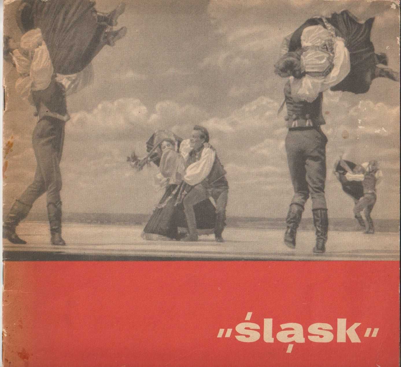Zespół pieśni i tańca Śląsk program z lat 60-tych