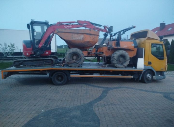 Wynajem wozidła, minikoparki 1-9t, miniładowarki