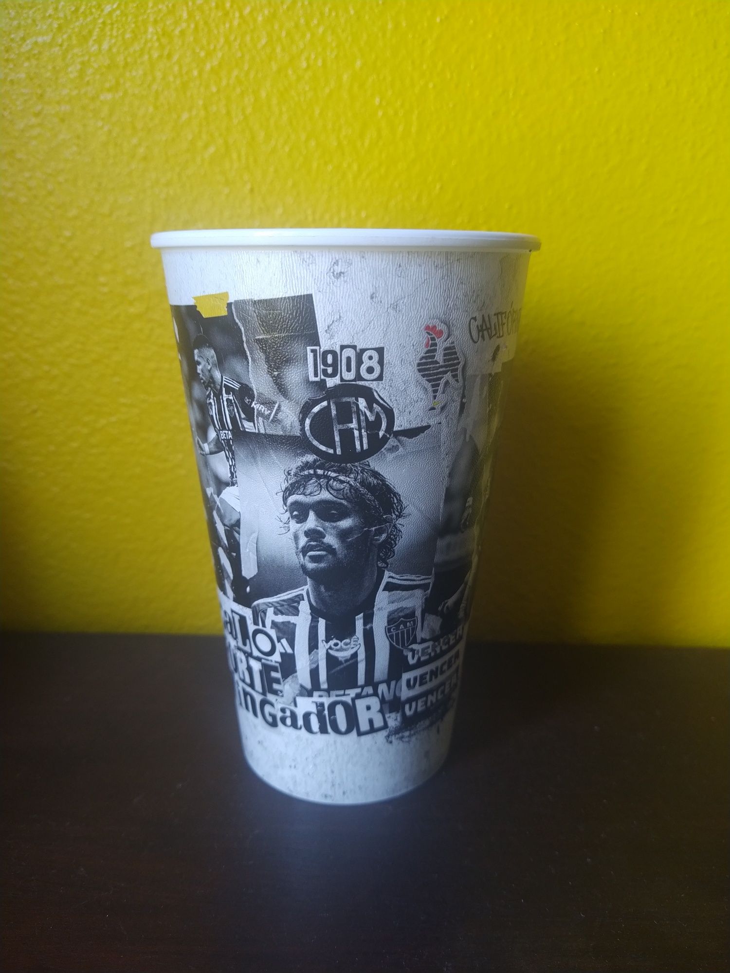 Copo em plástico Clube Atlético Mineiro