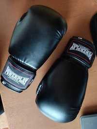 Перчатки боксерские PowerPlay 3004 12 унций Black