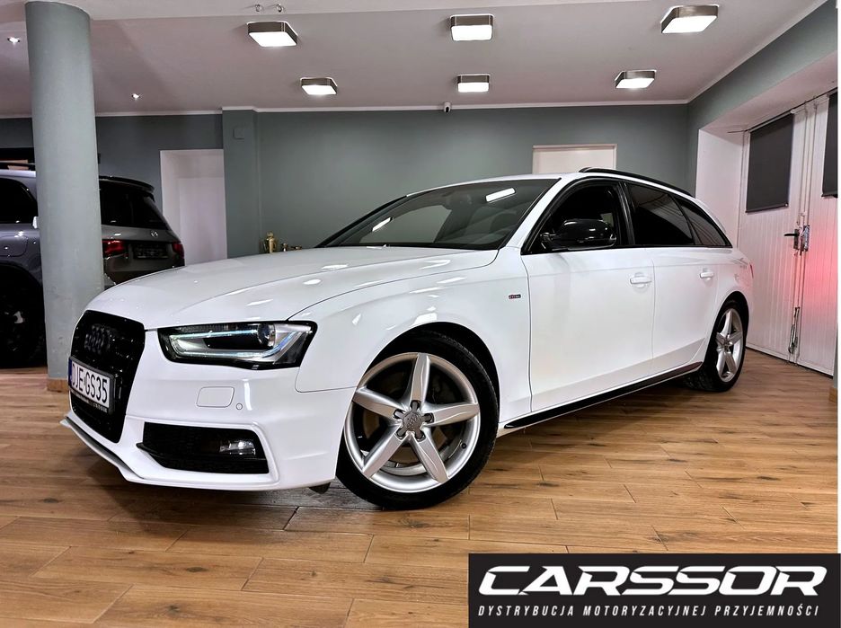 Audi A4 Avant 3.0TDI 245KM Quattro Niski Przebieg S-Line Shadow Line Bang & Olufsen