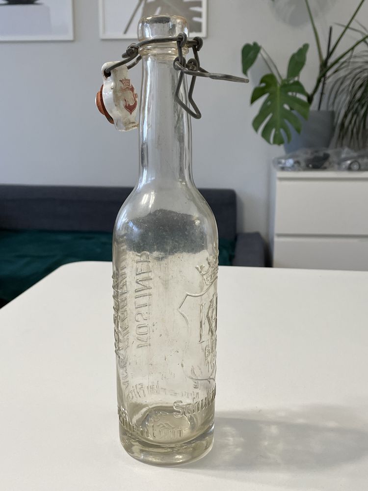 Przedwojenna butelka KAB Kosliner ACT-Bierbrauerei Koslin Koszalin
