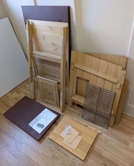 Ferplast Klatka dla Królików Świnek Morskich Ranch XXL 153x68x79 DUŻA