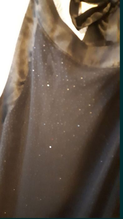 Długa błyszcząca sukienka r. 44/46 Kaphal - nowa! Impreza, studniówka