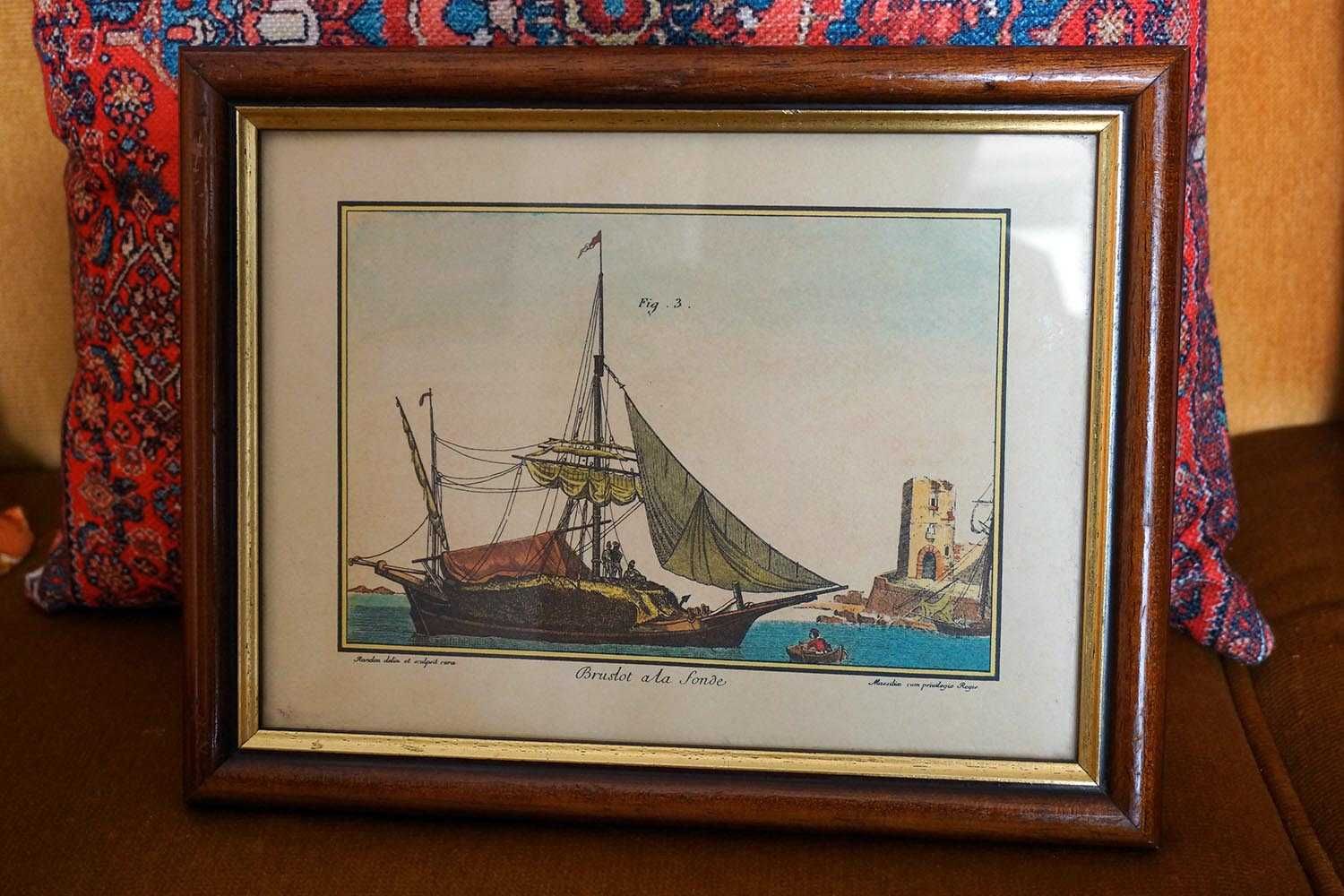 Quadros Serigrafias Barcos Antigos