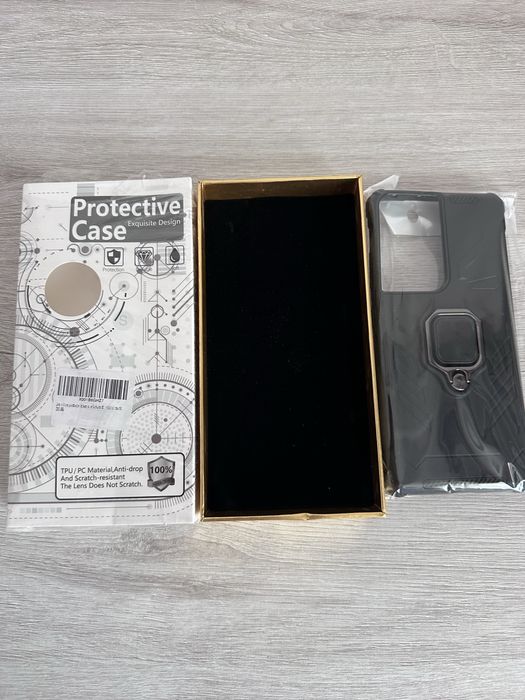Чехол  SAMSUNG S21 Ultra ударопрочный TPU+PC,защита камеры,анти-царапы
