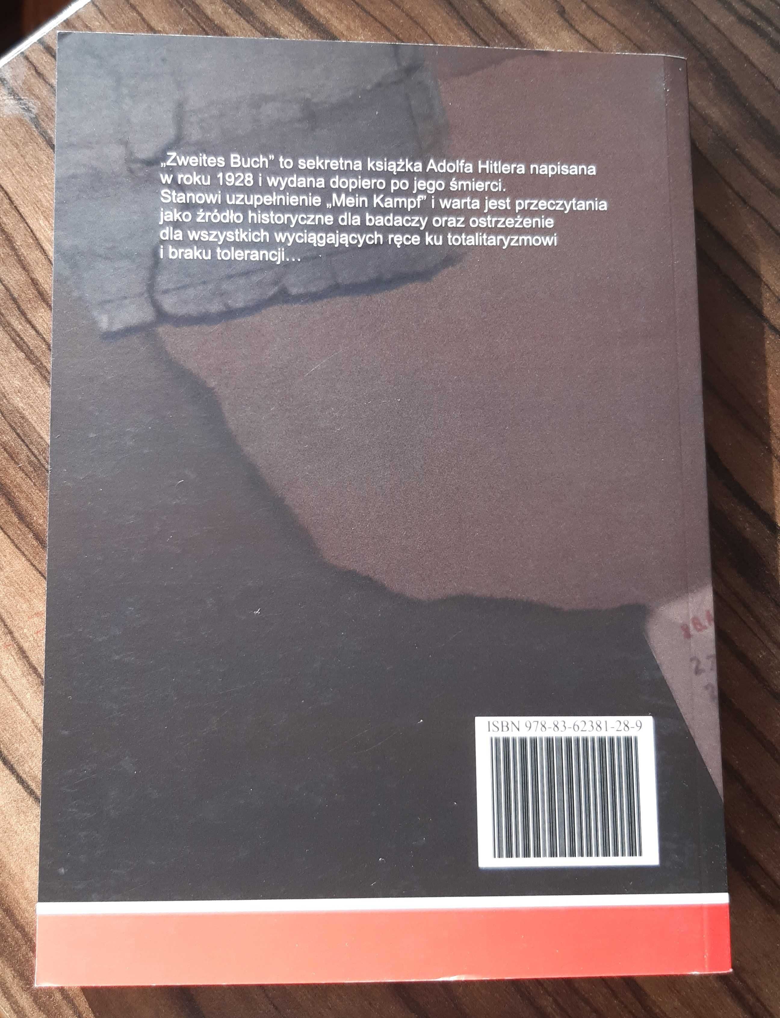 Mein Kampf Zweite Buch Druga Książka ADOLF HITLER