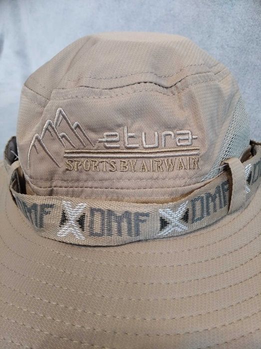 Kapelusz turystyczny trekkingowy Metura 55 - 57 cm Unisex beżowy