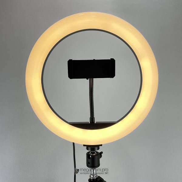 Освещение Набор для блогера  кольцевая лампа 26 см RGB со штативом на