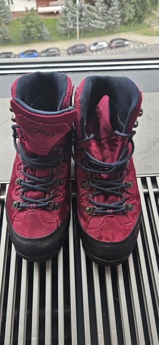 Buty w góry,  trekking, podeszwa vibram, skóra, CMP Athunis Mid