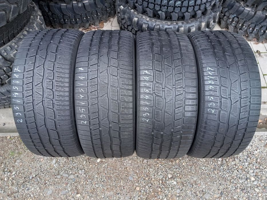 4x Opony Używane Zimowe 235/45R17 Continental