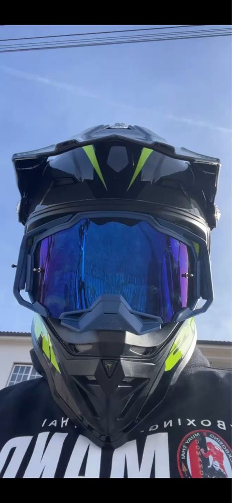 Mota Orion250cc – NOVA, inclui capacete, óculos,manetes extra...