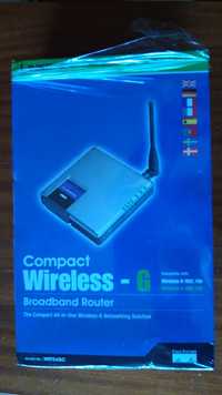 router Novo LINKSYS wireless G  2.4 ghz