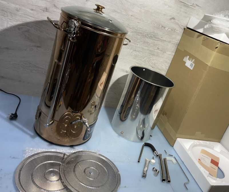 Пивоварня пивоварка с насосом и дисплеем Klarstein Mundschenk 30-45 л