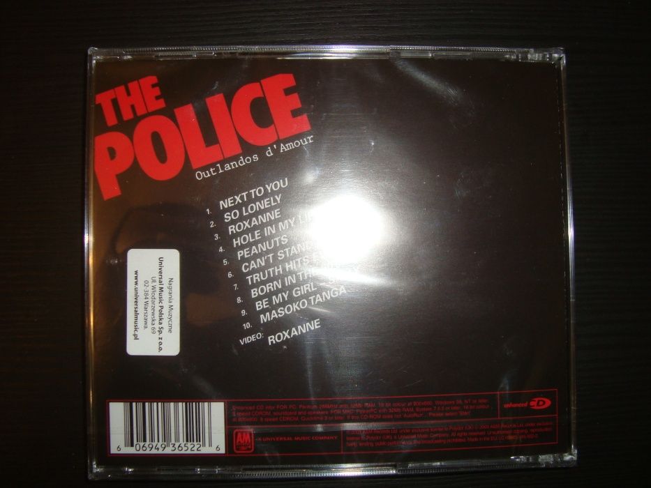 The Police "Outlandos d'Amour" płyta na cd