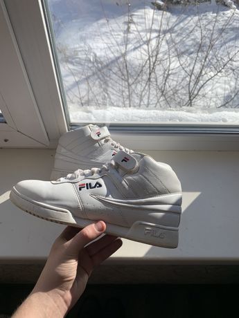 Кожаные осенние зимние ботинки кроссовки Fila Adidas Puma, размер 41